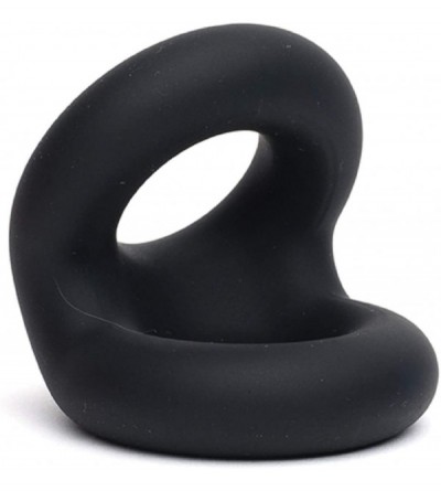 Penis Rings Rugby Ring - Trainer CockRing (Black) - Black - CB19D73W7UK $44.03