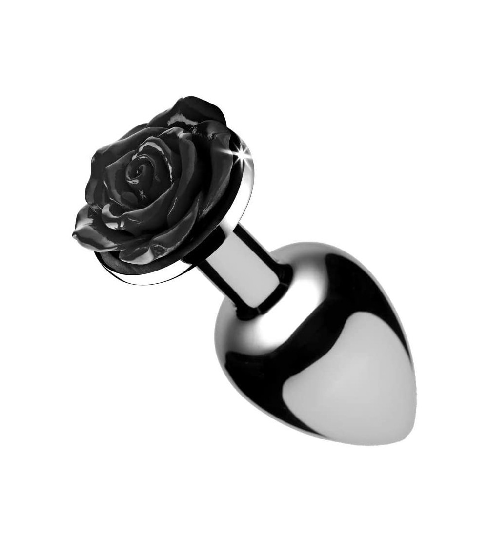 Anal Sex Toys Black Rose Anal Plug- Small - CO18EMKZH06 $8.67