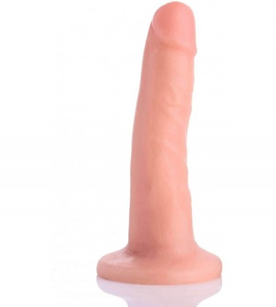 Anal Sex Toys Slim Dildo- Flesh- 6 Inch - Flesh - CS12NZ5F444 $9.45