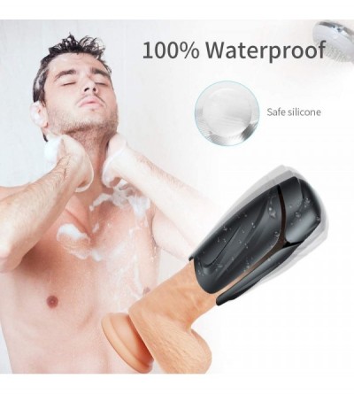 Male Masturbators Male Masturbators Penis Training Vibrator - Sexual Endurance Prolonging Toy 10 Modes Waterproof Masturbatio...