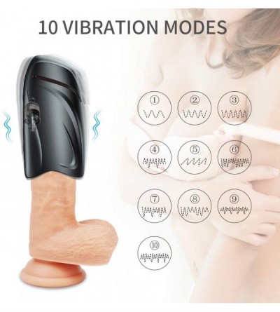 Male Masturbators Male Masturbators Penis Training Vibrator - Sexual Endurance Prolonging Toy 10 Modes Waterproof Masturbatio...