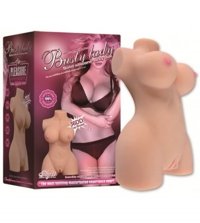 Male Masturbators Sex 3D Love Doll Masturbator with Vagina and Anal- 13 Pound - Flesh - CE11HN7JD21 $95.89
