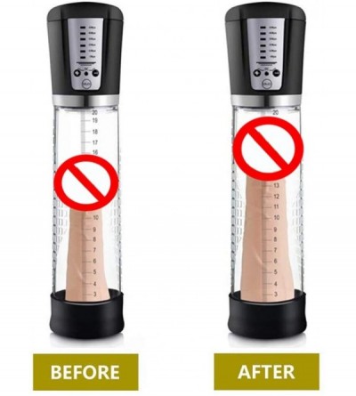 Pumps & Enlargers Rechargeable Pénǐs Vacuum Pump for Men ED Pump- Air Massage Pump to Be Stronger - C319G334S9E $39.38