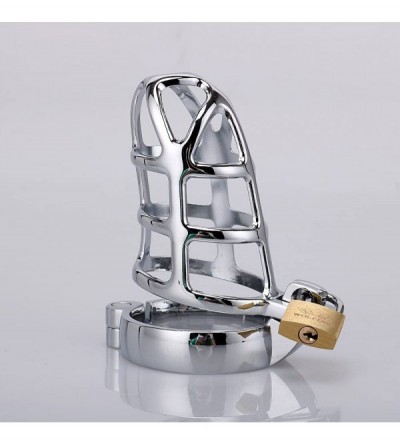 Chastity Devices Metal Penis Cage Men's Chastity Device Chastity Lock Bondage Penis Chastity Cage Adult Game Sex Toys SM Enth...
