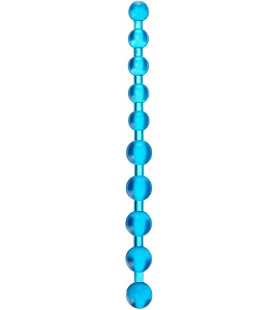 Anal Sex Toys Jumbo Thai Anal Beads- Blue - Blue - CM112COOXYD $20.80