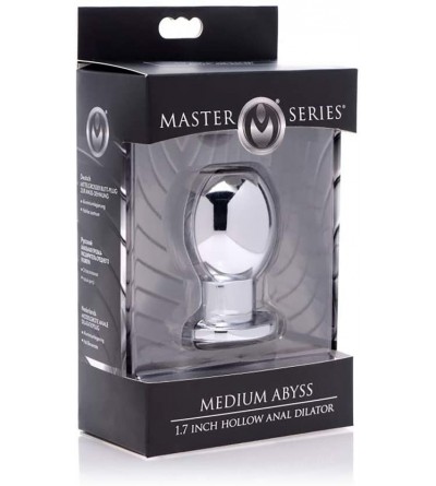Anal Sex Toys Medium Abyss 1.7 Inch Hollow Anal Dilator - CH18OHL85I3 $24.80