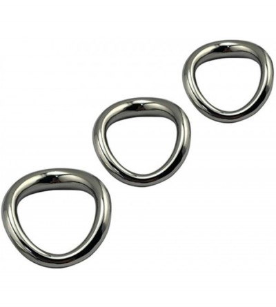 Penis Rings Men Rings- Stainless Steel úrѐthràl Sleeves Long Lasting Physical Therapy Massage - S - C419EYY25ZU $12.93