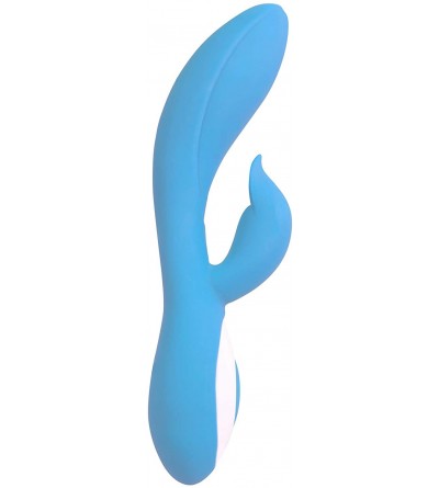 Vibrators G-Spot Silicone Rabbit Vibrator Blue- Rechargeable Clitoris Stimulator- Water-Resistant and Multi Function- Adult S...
