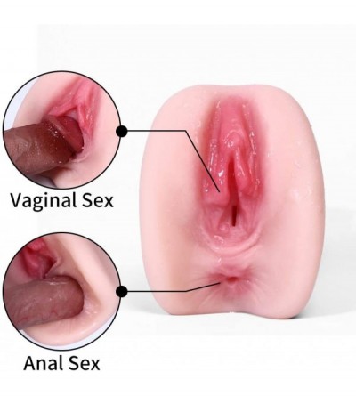Male Masturbators Male Masturbators Pussy- Realistic Masturbator Cup Lifelike Vaginal Anal Sex Toys for Man Masturbation (zho...
