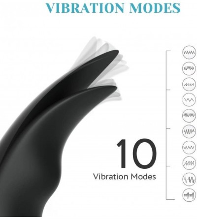 Vibrators Clitoral Nipple Vibrator with 2 Licking Tongues for Clitoris Stimulation Penis Massage. Rogue Rabbit Shape Sex Toys...
