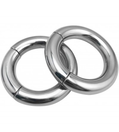 Penis Rings 5 Size Heavy Duty Male Magnetic Ball Metal P-ëň-ïš Co Ckring for Male Men's Lock Ring - 4 - C1196M0Q363 $18.80