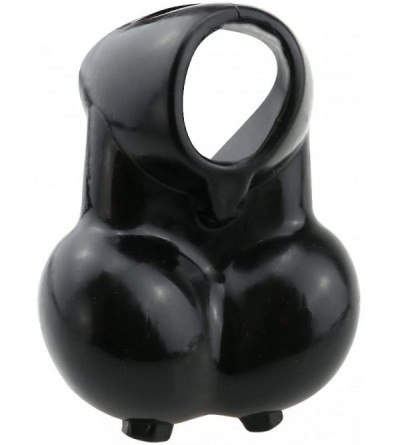 Chastity Devices Black Silicone Restraint for Men - CF18WNS2AY0 $14.72