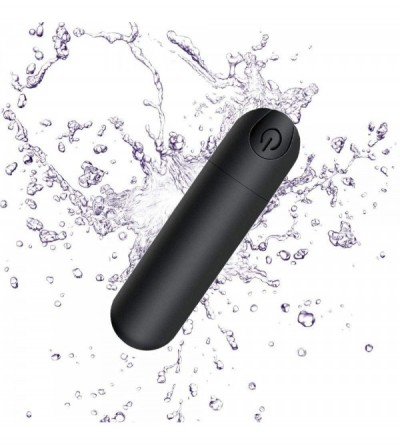 Vibrators Vibrator with 10 Patterns-Mini Rechargeable Finger Massager- Hand-held Wireless Waterproof Massage Wand for Muscles...