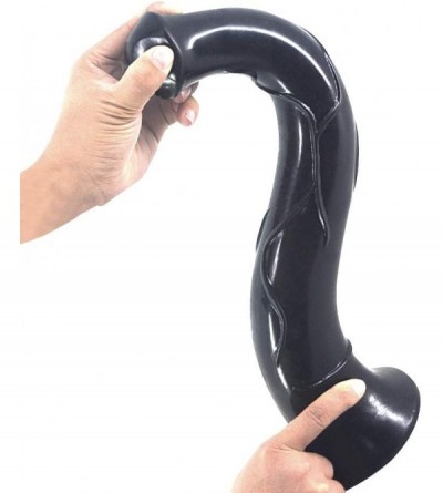 Dildos Animal Dildo- 16.1 inch Horse Penis Ultra Long Realistic Cock with Powerful Suction Cup for Female Masturbation (Black...