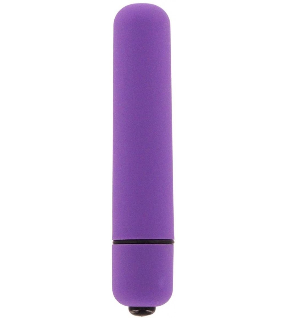 Vibrators Velvafeel 3.5 Inch Bullet Vibrator- Purple - Purple - CV116I3YJYD $10.60