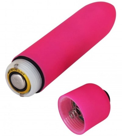 Vibrators Mini Bullet Vibrator Silicone Adult Sex Massage Toy 1x AAA Battery- Easy Replace Last Longer ! (Purple) - Purple - ...