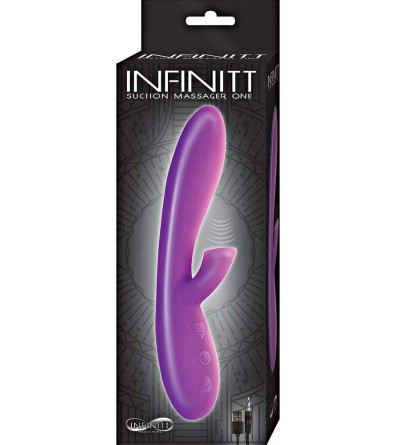 Vibrators Infinitt Suction Massager One - Purple - CY1807H5OD3 $36.24