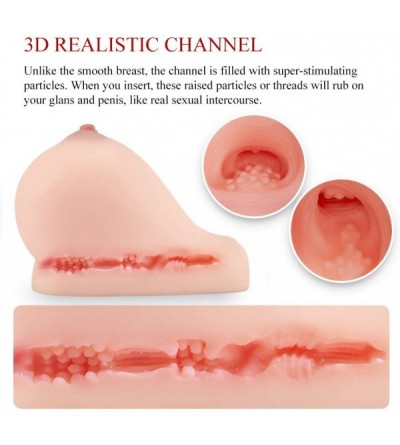 Male Masturbators Male Masturbator Sex Doll for Men Masturbation - Realistic Boobs with Vaginal for Sexual Pleasure - 3D Puss...