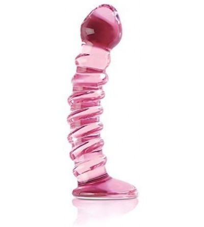Dildos Icicles NO 28 Hand Blown Glass Dildo and JO H20 Water Based Lubricant (1 Oz.) - CB186OT8R2Q $67.29