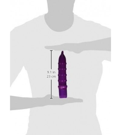 Vibrators Climax Neon Vibrator Waterproof- Tickling Purple- 6.5 Inch - Tickling Purple - CR11GIYPY55 $35.96