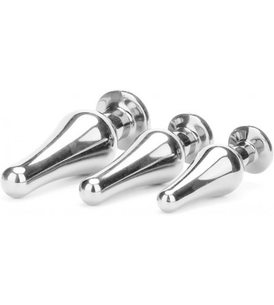 Anal Sex Toys Anal Plug Anal Trainer Kit- Tapered Metal Jeweled Fetish Jewelry Butt Plug Anal Sex Toys Women Men Couples Love...