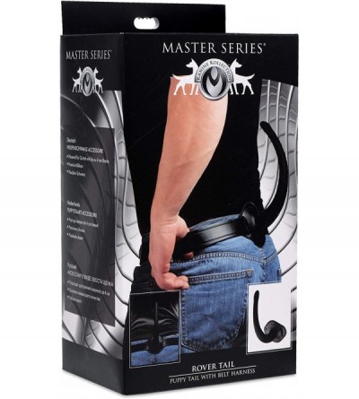 Dildos Rover Tail Puppy Tail Belt Harness - CO18H9D0E05 $25.29