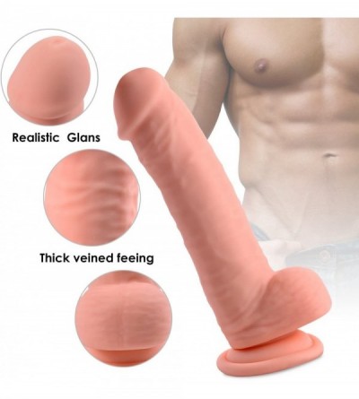 Dildos 360 Degree Rotatable Dildos Realistic Penis Vibrators Multi-Speed G-Spot Wand Massager Clitoral Stimulator Sex Adult T...