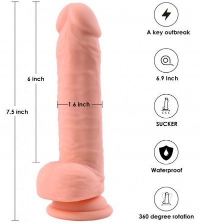 Dildos 360 Degree Rotatable Dildos Realistic Penis Vibrators Multi-Speed G-Spot Wand Massager Clitoral Stimulator Sex Adult T...