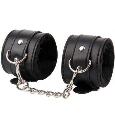 Restraints Handcuffs- Durable Leather Adjustable Handcuff- Multifunctional Handcuff- Super Soft Fur Handcuff - CT18H036HY4 $5.56