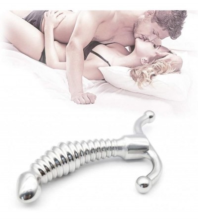 Anal Sex Toys TeemorShop Stainless Steel P-spot Próst-áte Massagerr B'ut.t Plug Adullt SIx Toy - CJ19I95DLCR $52.40