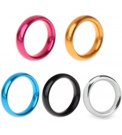 Penis Rings Aluminum Alloy Pénis Rings Cook Ring Adullt Delay Male Ejaculātión Sxx Toys - Black - CM19H5S5M9O $6.02
