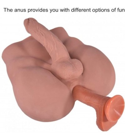 Dildos 3D Realistic Sex Love Doll for Women Ass Butt Masturbator with Flexible Dildo and Tight Anal Entry Adult Sex Toys for ...