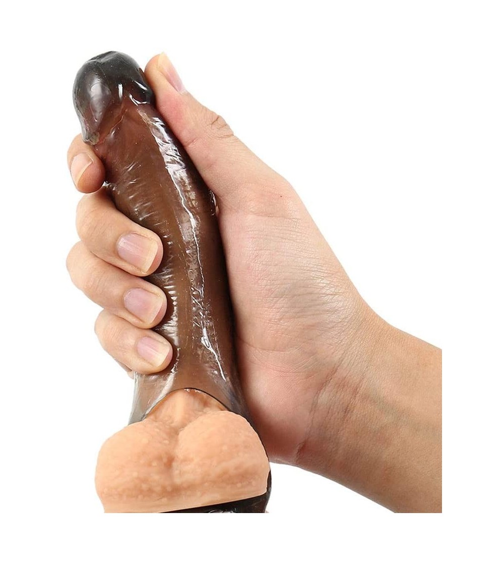 Pumps & Enlargers TPR Condom Sleeve Skin Realistic Male Extender Delay Enhance Men Toy - CG18OUHZOLO $39.19