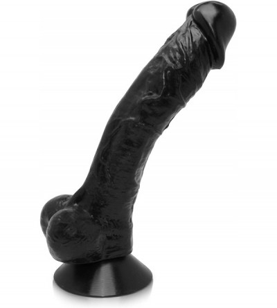 Dildos Huge Black 10'' Thick Realistic Dildo with Balls - Lifelike Dong with Suction Cup - Oversized Body Safe Penis Shaped S...