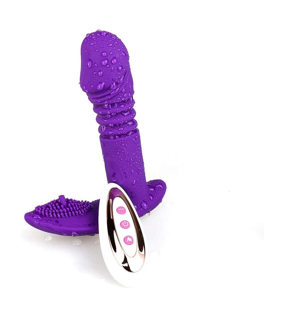 Vibrators Wearable G Spot Butterfly Vibrator-Wireless Remote Control Clitoris Vibrating Dildo with 10 Vibration Pattern Real ...