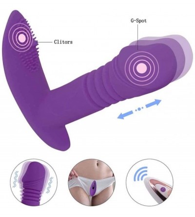 Vibrators Wearable G Spot Butterfly Vibrator-Wireless Remote Control Clitoris Vibrating Dildo with 10 Vibration Pattern Real ...