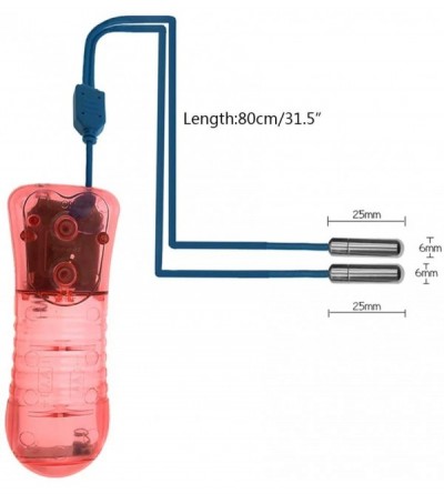 Catheters & Sounds Silicone Urethral Vὶbrᾳtor Proṣtᾳte MaṣṣageDὶlator Insert Male Penὶs Plug - Pink - CG19DHINWIQ $22.21