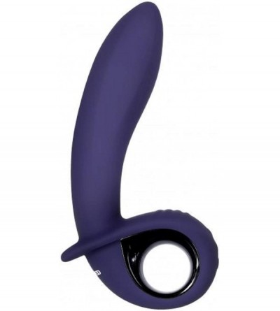 Vibrators Rechargeable Inflatable Silicone G-Spot Vibrator - Can Also Be Used for Anal Play - C019DOK8UZ8 $36.73