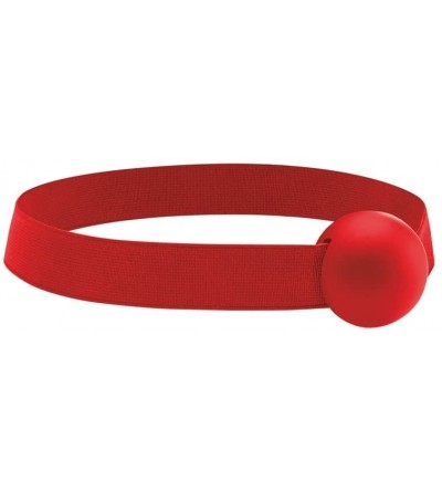 Gags & Muzzles Elastic Ball Gag- Red - Red - C011VZY0TL7 $12.45