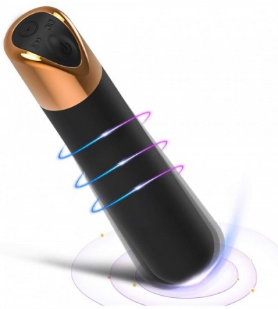 Vibrators Bullet Vibrator for Clitoral Stimulation- Waterproof Rechargeable Lipstick Dildo Vibe with 10 Vibration Modes Nippl...