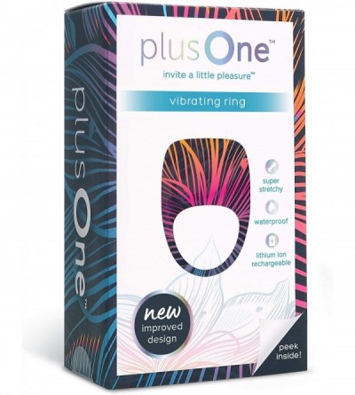 Vibrators plusOne Vibrating Ring- for Couples or Individuals- 10 Vibration Settings- High Quality Body Safe Silicone- Ultra H...
