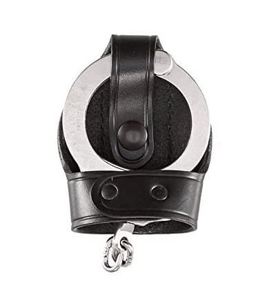 Restraints 503 Bikini Handcuff Case - Black-Plain - CQ112UPJ3F3 $41.71