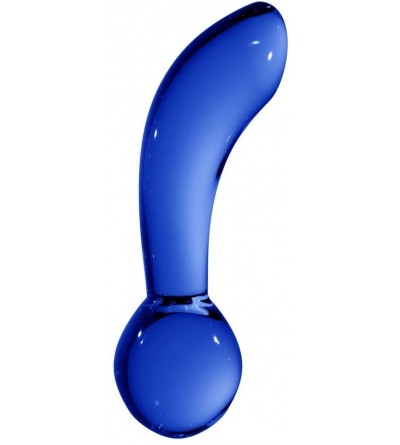 Anal Sex Toys Chrystalino Blaze Plug- Blue - Blue - CZ18H3OOZ6Z $35.19