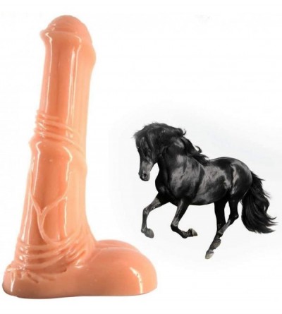 Dildos 9.96inch Long Oversized Horse Dildo- G Spot Vaginal Stimulate Realistic Animal Dildo Huge Penis Anal Dildo Sex Toy for...