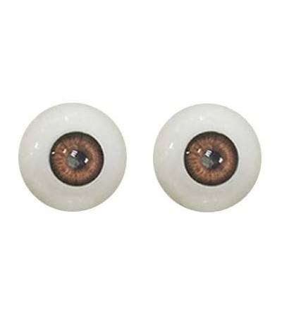 Sex Dolls 1 Pair Eyes for Sex Dolls Adult Love Doll Sex Toy Replaceable Dolls Eyes (Brown) - CD18XSWK5KL $6.50