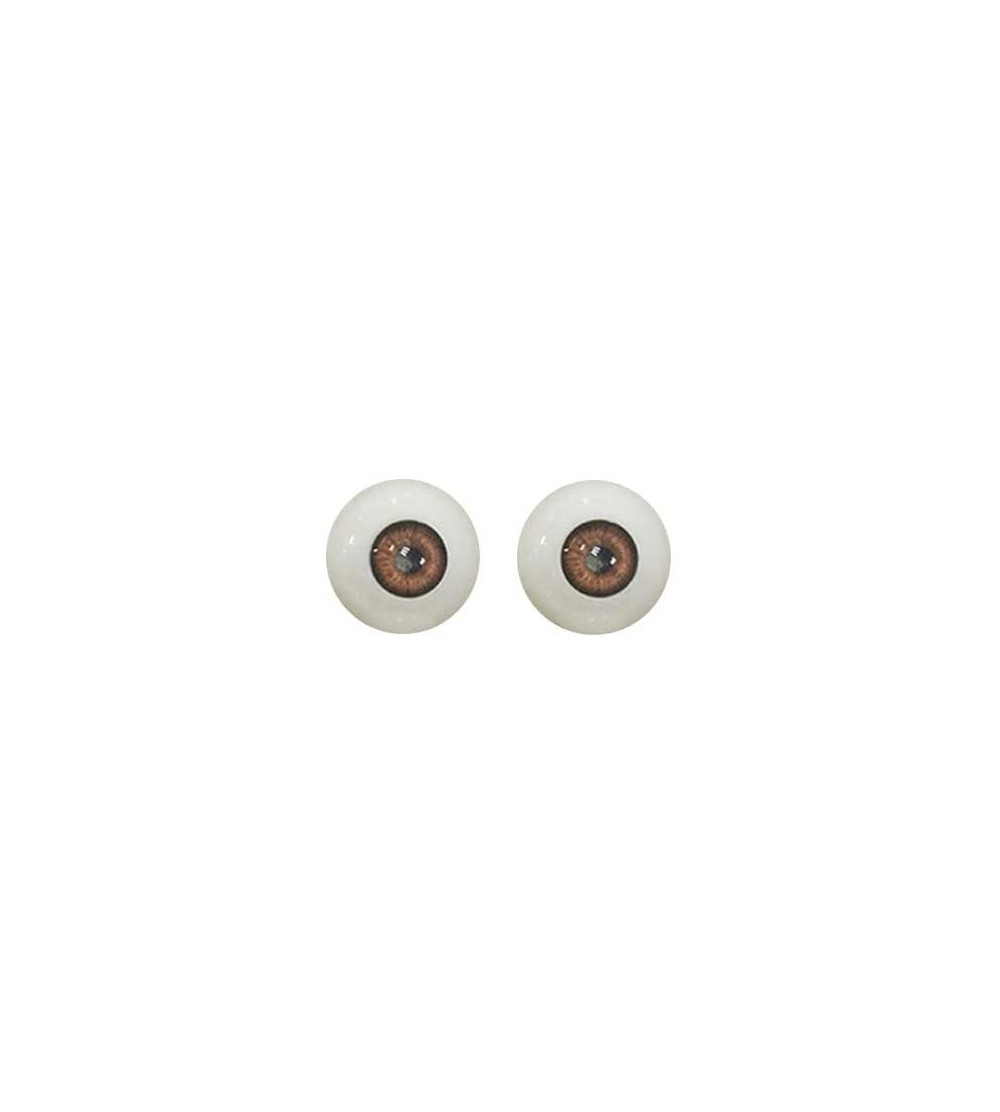 Sex Dolls 1 Pair Eyes for Sex Dolls Adult Love Doll Sex Toy Replaceable Dolls Eyes (Brown) - CD18XSWK5KL $6.50