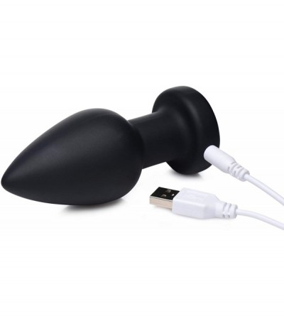Anal Sex Toys 7X Light Up Rechargeable Anal Plug - Large - CF194HANC07 $29.46