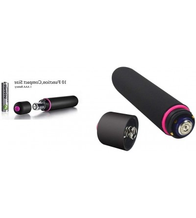 Vibrators Powerful Bullet Vibrator with 10 Modes- Portable Mini Pocket Vagina Stimulator- Rechargeable Waterproof Super-Stron...