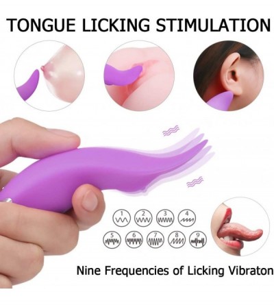 Vibrators Sex Toys Clitoral Vibrator Clit Stimulators Small Tongue Licking Massager Sensual Games Oral Adult Toy for Virgin F...