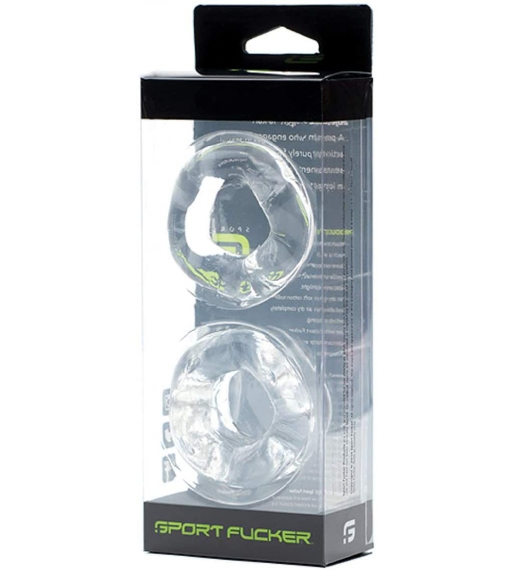 Penis Rings Revolution Combo Set - Clear - CP18ZHOD89C $9.85
